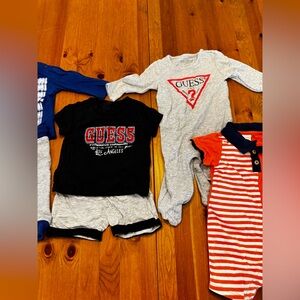 0-3 month 2 pieces sets and 4 one pieces